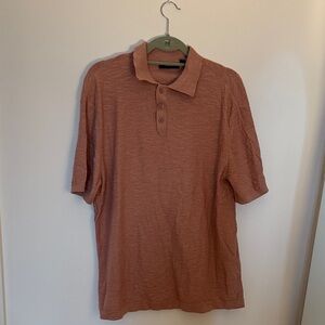 Hedge Men's Casual Polo Shirt - mauve